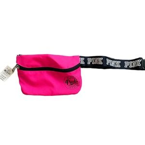 NWT PINK Victoria Secret Adjustable Fanny Pack